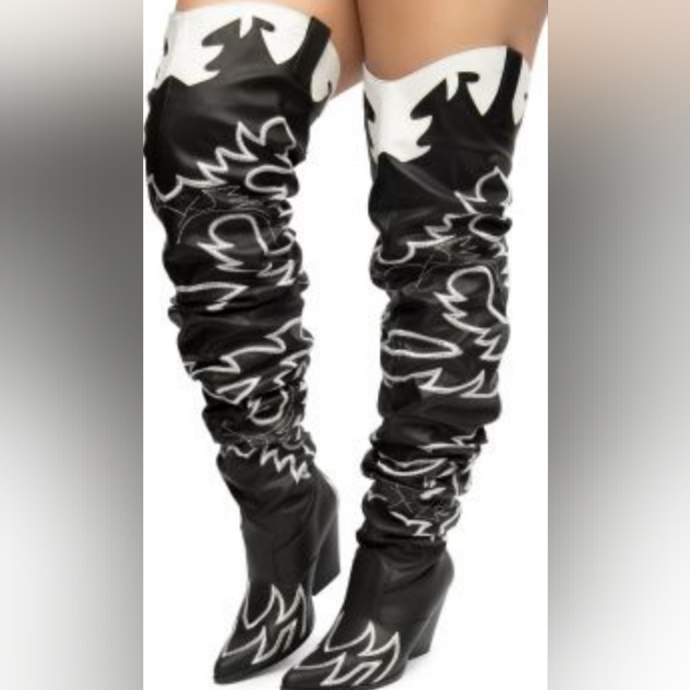 Over the knee boots.